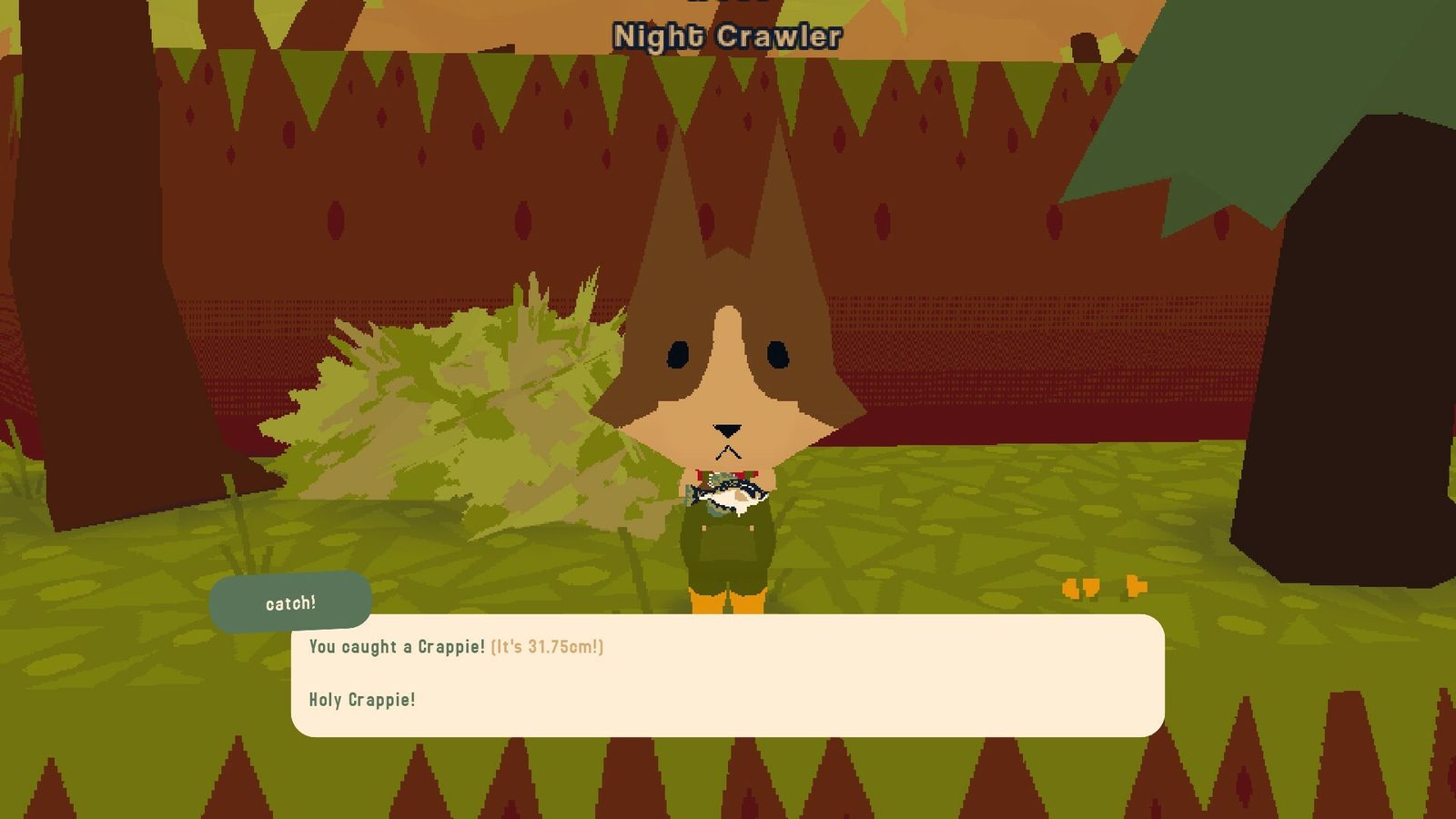 Captura de gameplay de WebFisher